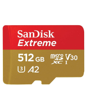 SanDisk 512GB Extreme microSD Card for Action Cams