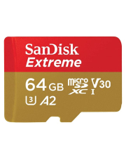 SanDisk 64GB Extreme microSD Card for Action Cams