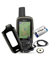 Garmin GPSMAP 65 Handheld GPS w Case, Car Kit & Battery