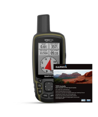 Garmin GPSMAP 65S GPS with TOPO Maps