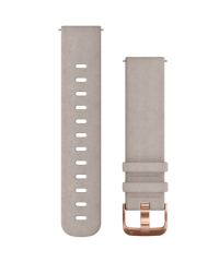 Garmin Quick Release Bands (20 mm) - Gray Suede