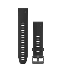 Garmin QuickFit 20 Watch Band - Black Silicone
