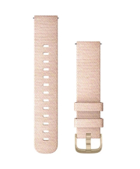 Garmin Quick Release 20 Blush Pink Nylon with Light Gold Hardware