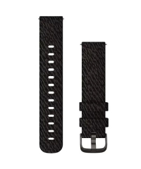 Garmin Quick Release 20 Black Pepper Nylon with Slate Hardware 
