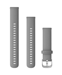 Garmin Quick Release 18 Powder Gray with Silver Hardware