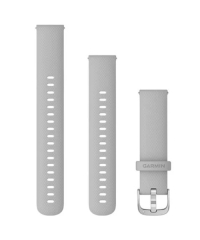Garmin Quick Release 18 Mist Grey with Silver Hardware