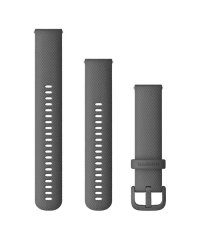 Garmin Quick Release Silicone Bands 20mm - Shadow Gray