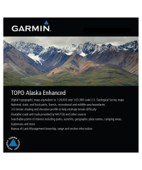 Garmin TOPO Alaska Enhanced - Micro SD/SD