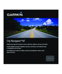 Garmin City Navigator Maps - Middle East