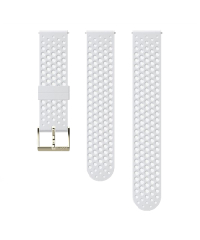 Suunto 20mm Athletic 1 Silicone Strap - White Gold S+M