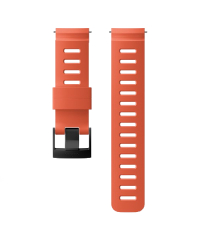 Suunto 24mm Dive 1 Silicone Strap - Coral Black M