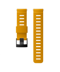 Suunto 24mm Dive 1 Silicone Strap - Amber Black