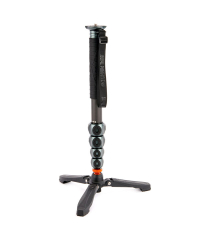 3 Legged Thing Alana Carbon Fibre Monopod & Docz2 Foot Stabiliser - Grey