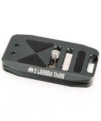 3 Legged Thing Ellie 70mm Base Plate Arca Swiss - Grey