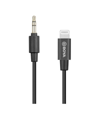 Boya BY-K1 3.5mm TRS to Lightning Audio Adaptor