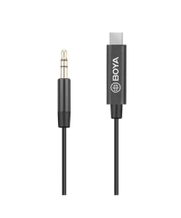 Boya BY-K1 3.5mm TRS to USB-C Audio Adaptor