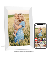 FireFly Frameo 10.1" 32GB Wi-Fi Digital Photo Frame – White (777110)