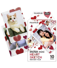Instax Mini Heart Film (30 Sheets)