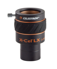 Celestron 1.25'' X-Cell LX 2x Barlow Lens - 93529