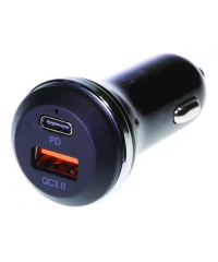 Aerpro ADMQC2U 36W Dual Port In-Car Fast Charger