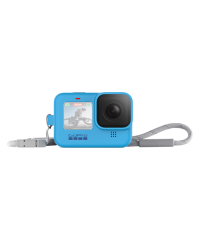 GoPro Hero 9 Black Camera Sleeve + Lanyard Blue