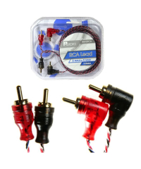 Aerpro BSX2RCA Bassix 2M RCA Lead 2M-2M R/A