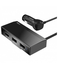 Aerpro APCC320 4.5A Triple USB In-car Charger with 1m Cable