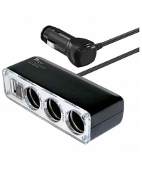 Aerpro APDC320 Triple Accessory Socket + USB Power Adaptor
