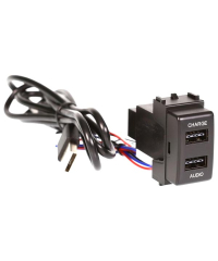 Aerpro APUSBNS2 Dual USB Data Socket to suit Nissan