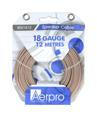 Aerpro BSX1812 Bassix 12M 18GA Speaker Cable