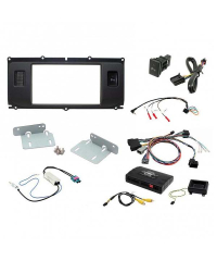 Aerpro FP8200K Double Din Dark Grey Install Kit for Land Rover Range Rover Evoque