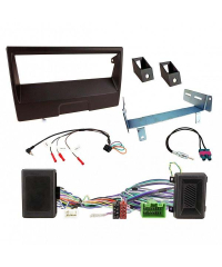 Aerpro FP8497K Single Din Black Install Kit for Volvo