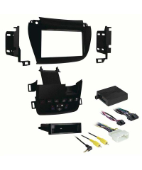 Aerpro FP8533K Single / Double Din Matte Black Install Kit for Dodge & Fiat
