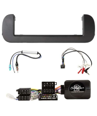 Aerpro FP8560K Single Din Dark Grey Install Kit for Fiat Panda