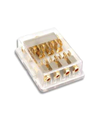 Aerpro PS4 4GA x3 to 8GA x4 Fused Distribution Block