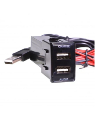 Aerpro APUSBGM2 Dual USB Data Socket to suit Holden