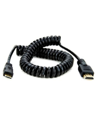 Atomos Coiled Mini-HDMI to HDMI Cable - 50 to 65cm