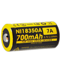 Nitecore NI18350A 700Mah Rechargeable Battery