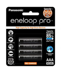Panasonic AAA Eneloop Pro - 4 Pack