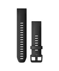Garmin QuickFit 20 Watch Band - Black Silicone