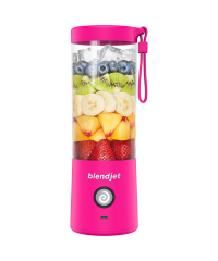 BlendJet 2 Portable Blender Hot Pink – USB Rechargeable Smoothie Maker