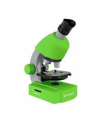 Bresser Junior 40x-640x Microscope - Green