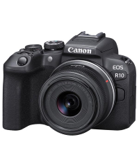 Canon EOS R10 APS-C Mirrorless Camera w 18-45mm Lens