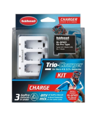 Hahnel Trio Charger for GoPro Hero3/3+/4 with Battery