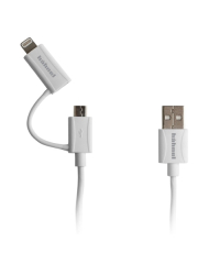 Hahnel 2-in-1 USB Cable Apple Lightning & Micro USB
