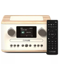 Pure Classic C-D4 Compact DAB+/CD/FM - Cotton White