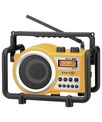 Sangean DAB+BOX Yellow Rugged Utility Digital Radio