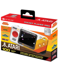 My Arcade 2.75" Pocket Arcade Player PRO & Case - Atari 100 Games in 1