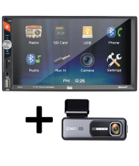 Dual DM720BT Media Receiver w Dash Camera