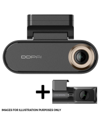 DDPAI N5 Pro 4K + 2K Front & Rear Dash Camera – AI Driver Assist